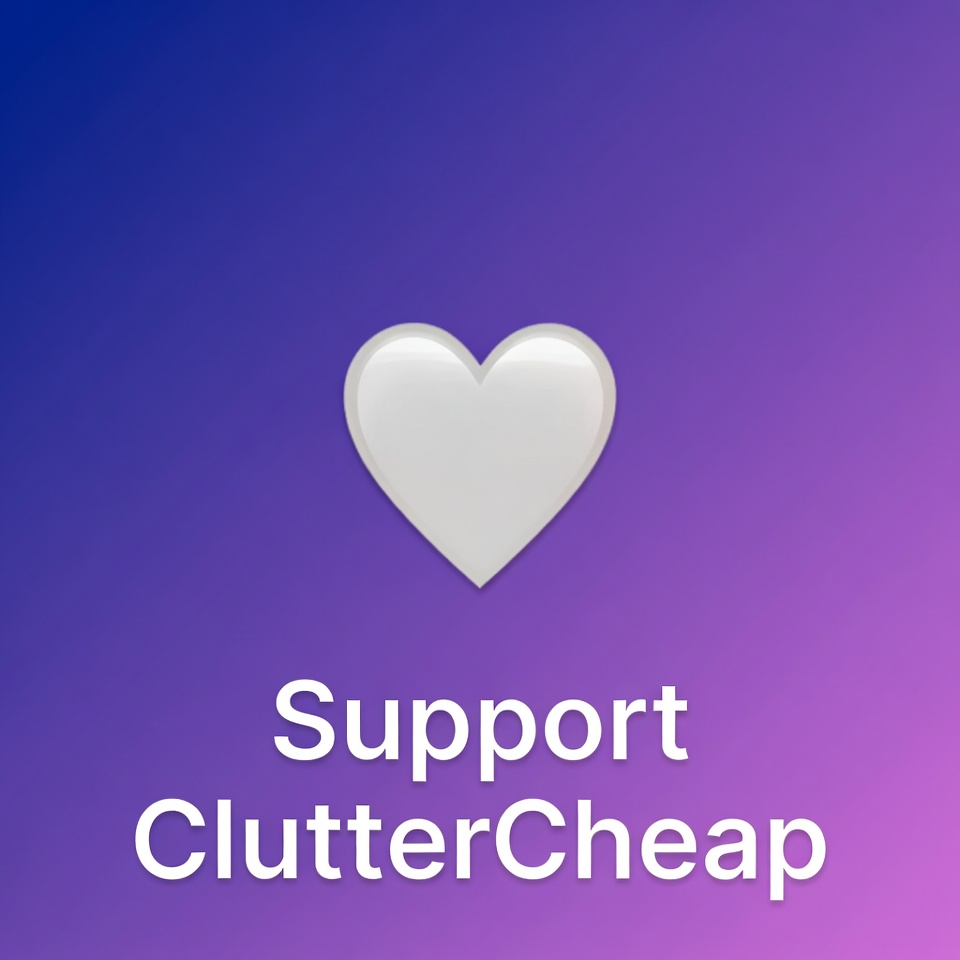 Support ClutterCheap 💝